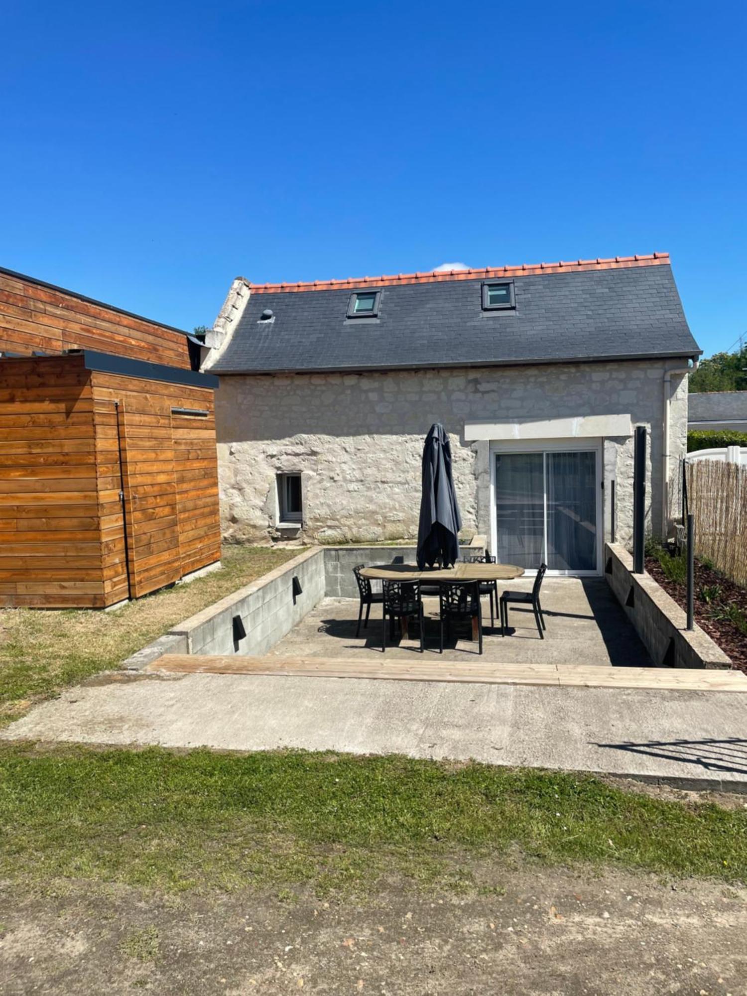La Halte Des Marais Villa Huismes Kültér fotó
